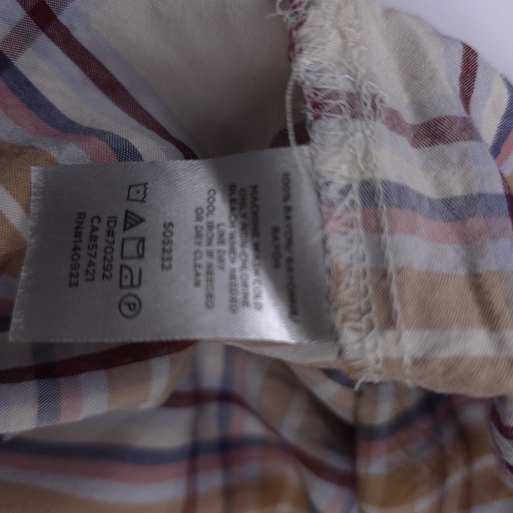 Loft Plaid Women's Top Sz M - Picture 9 of 9